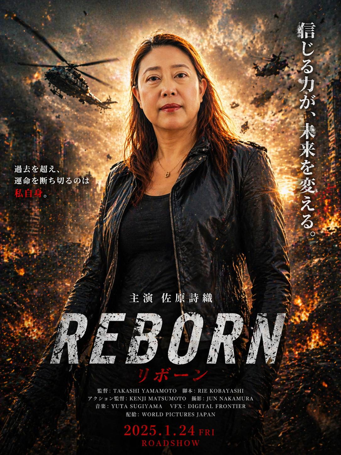 映画ポスター風AI作品